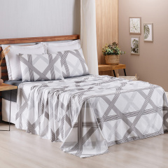 Jogo de Cama King 200 Fios Hipercal 4 Peças Gold Mavi