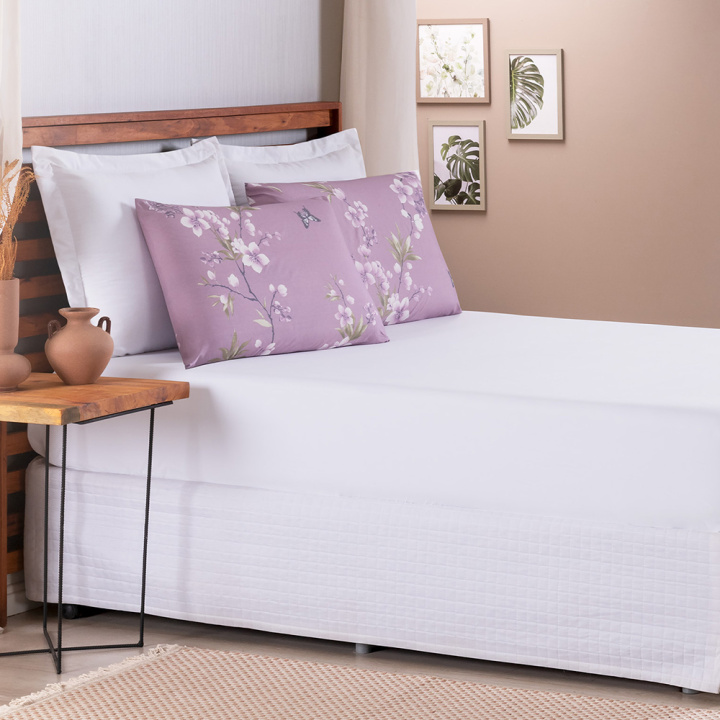 Jogo de Cama Queen 200 Fios Hipercal 3 Peças Gold Anne