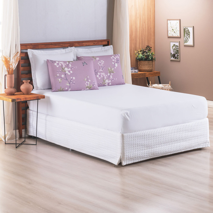 Jogo de Cama Queen 200 Fios Hipercal 3 Peças Gold Anne