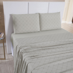 Jogo de Cama Queen 200 Fios Hipercal 4 Peças Gold - Linea
