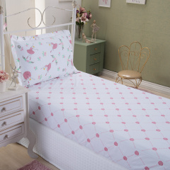 Jogo de Cama Solteiro Dupla Face 200 Fios Hipercal 02 Peças Ballet