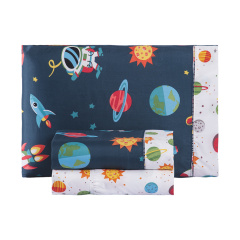 Jogo de Cama Solteiro Dupla Face 200 Fios Hipercal 03 Peças Astro