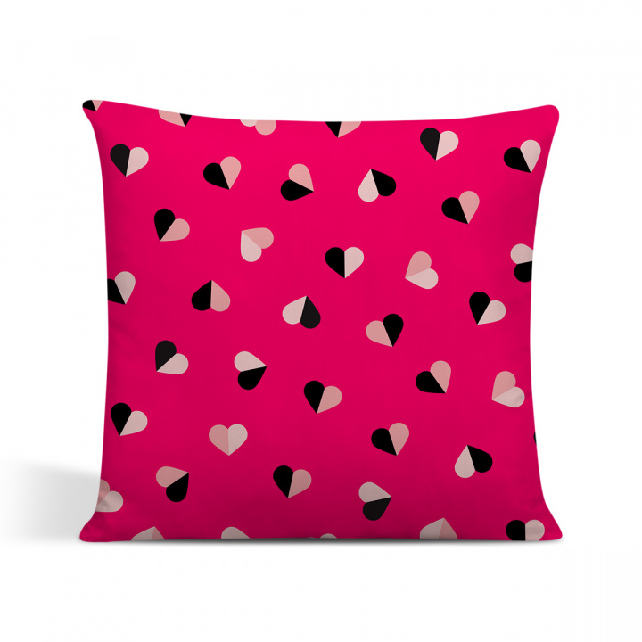 Kit 3 Capas Para Almofadas Decorativas Love + Nó Escandinavo Pink