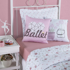 Kit de Capas de Almofada Oxford 2 Peças Ballet