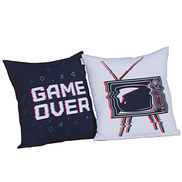 Kit de Capas de Almofada Oxford 2 Peças Game