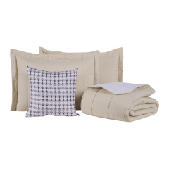 Kit de Enxoval Matelassado King 200 Fios Hipercal 9 Peças Essência Avelina