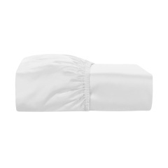 Lençol Avulso KING (Lençol 1 peças) Percal 400 Fios 100% Algodão Class Branco