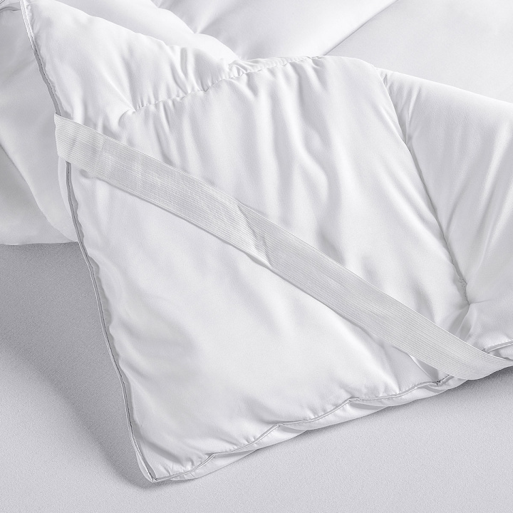 Pillow Top QUEEN 1,60m X 2,00m Pluma de Ganso Sintética Branco