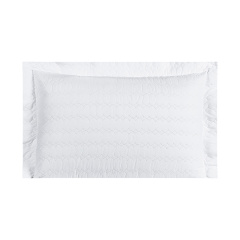 Porta Travesseiro AVULSO (1 Peça) Percal 230 Fios 100% Algodão Casual Branco