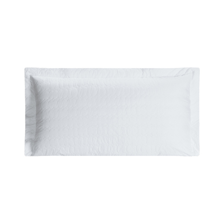 Porta Travesseiro KING (1 Peça) Percal 230 Fios 100% Algodão Casual Branco