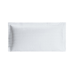 Porta Travesseiro KING (1 Peça) Percal 230 Fios 100% Algodão Casual Branco