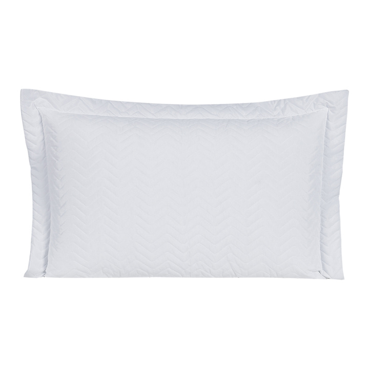 Porta Travesseiro King Avulso com Debrum e Zíper 200 Fios Toque de Algodão Premier Branco