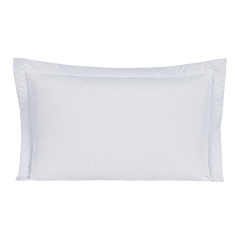 Porta Travesseiro King Avulso com Debrum e Zíper 200 Fios Toque de Algodão Premier Branco