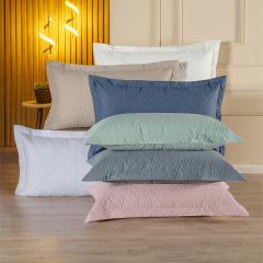 Porta Travesseiro King Avulso Percal 230 Fios 100% Algodão Cotton Branco