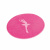 Tapete Formato Bailarina Poliéster 78 x 68 Cm Antiderrapante Pink