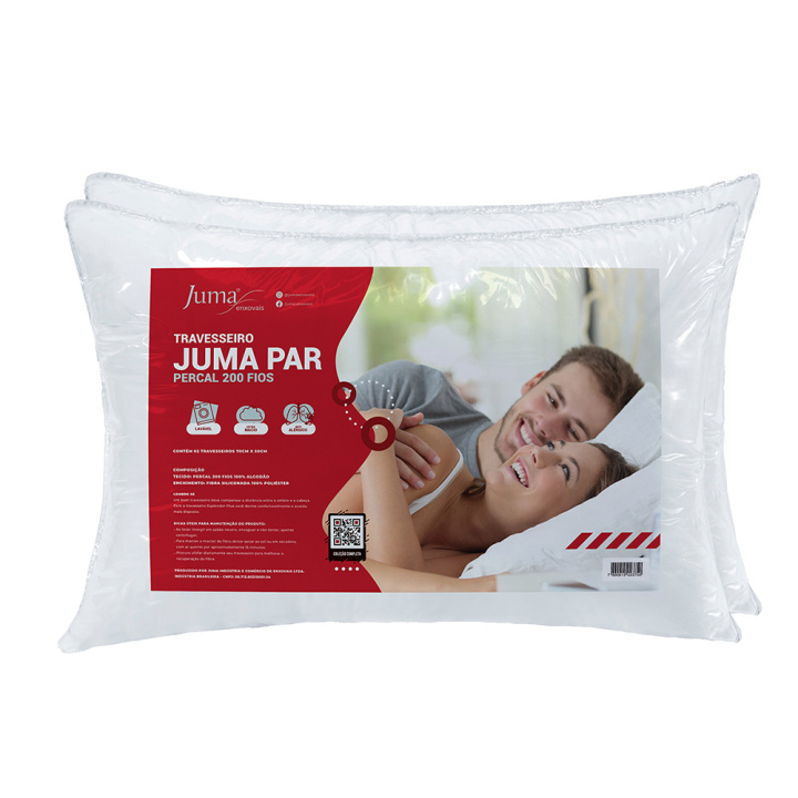 Travesseiro Juma Par 02 Peças