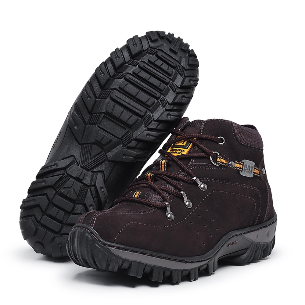 Bota Coturno Caterpillar Feminino Couro Legitimo Costurado - AliExpress