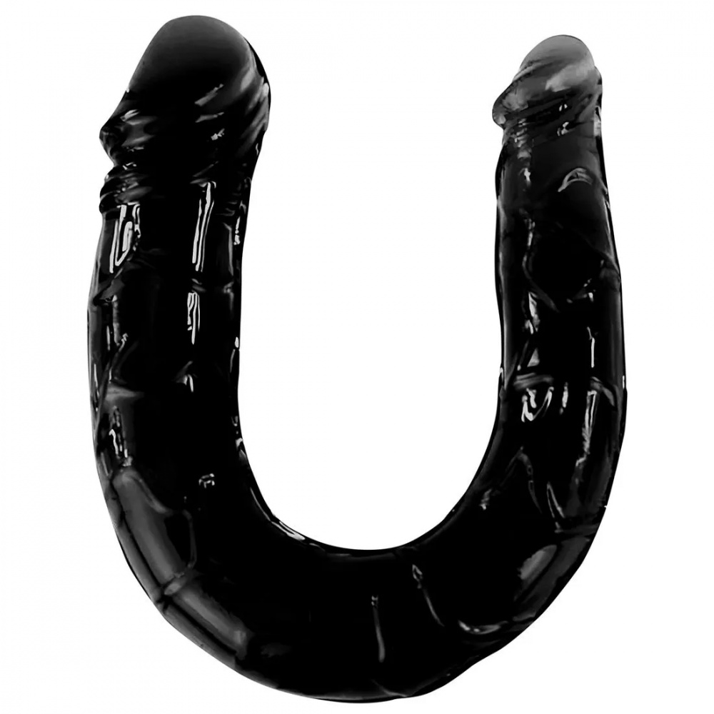 Boomerang Pênis Duplo com Veias e Glande