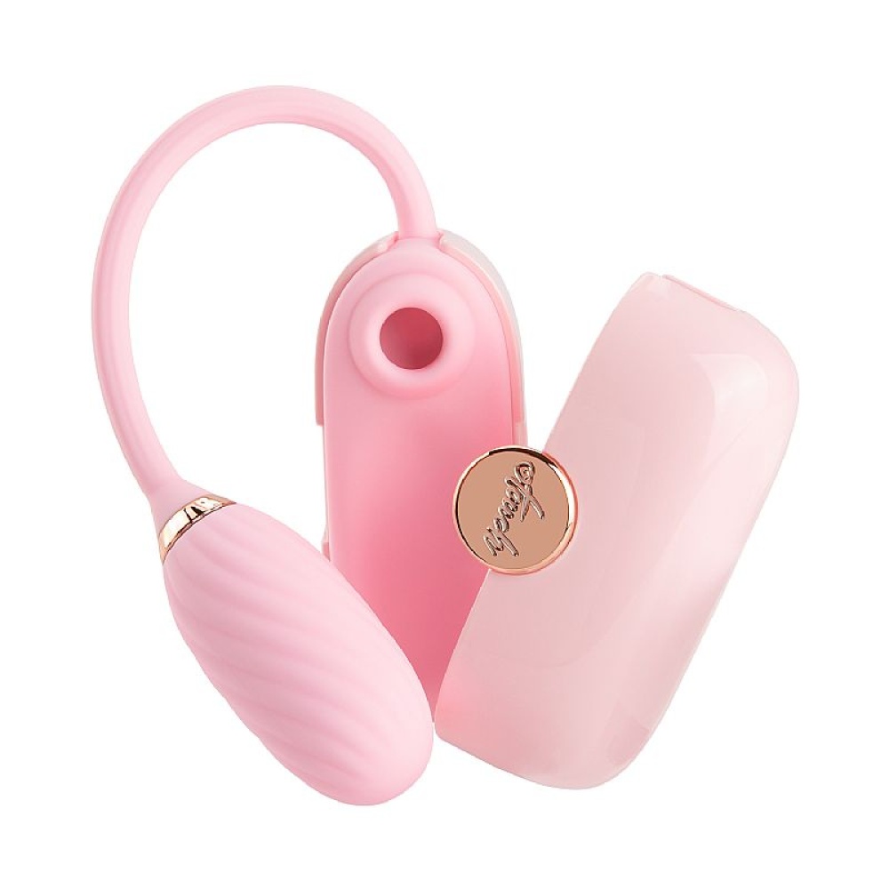 Sugador e Vibrador Bullet com Formato de Bolsa