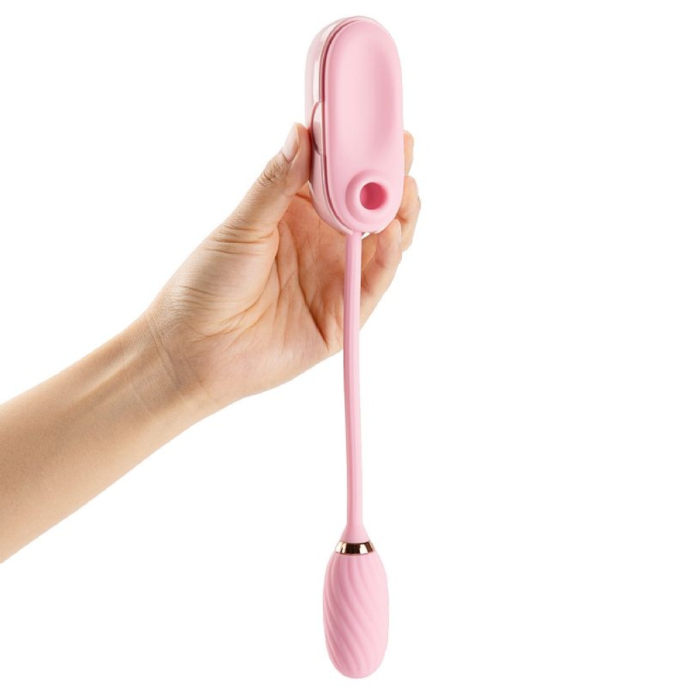 Sugador e Vibrador Bullet com Formato de Bolsa - imagem 3