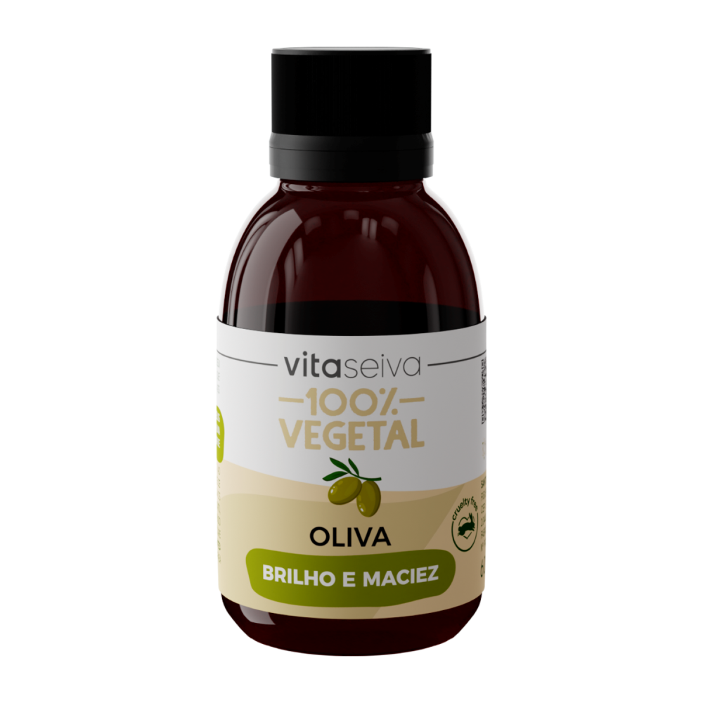 Óleo Capilar Oliva 100% Vegetal Vita Seiva 60ml - Tudo de Beleza