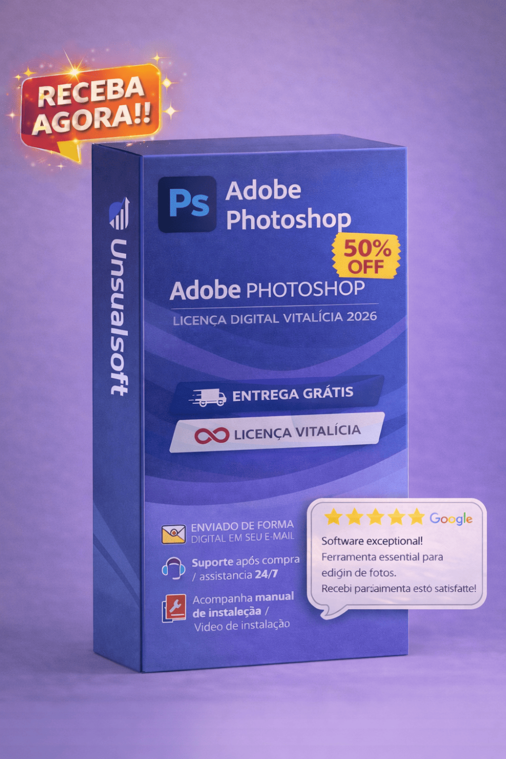 Adobe Photoshop 2025 | Assinatura Vitalícia