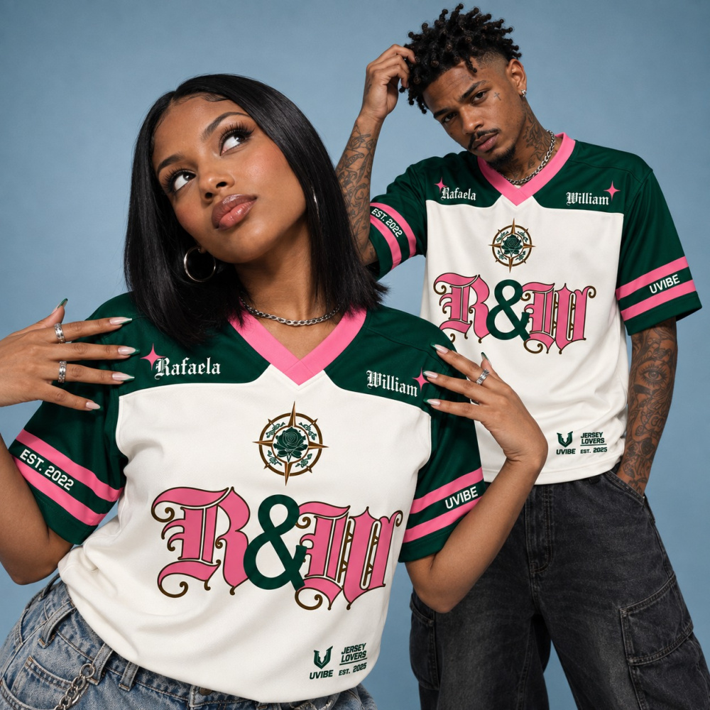 Jersey personalizada Jersey Love "O Cravo e a Rosa"