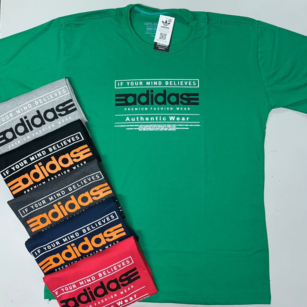 Camiseta Masculina Plus Size Adidas Valdenice Subtil