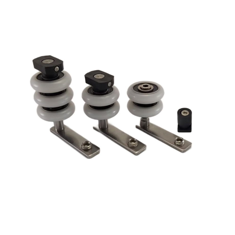 Euro Inox ROLDANA DESLIZANTE C/REGULAGEM P/ ENVIDRACAMENTO SACADA KIT EURO INOX 4 ...