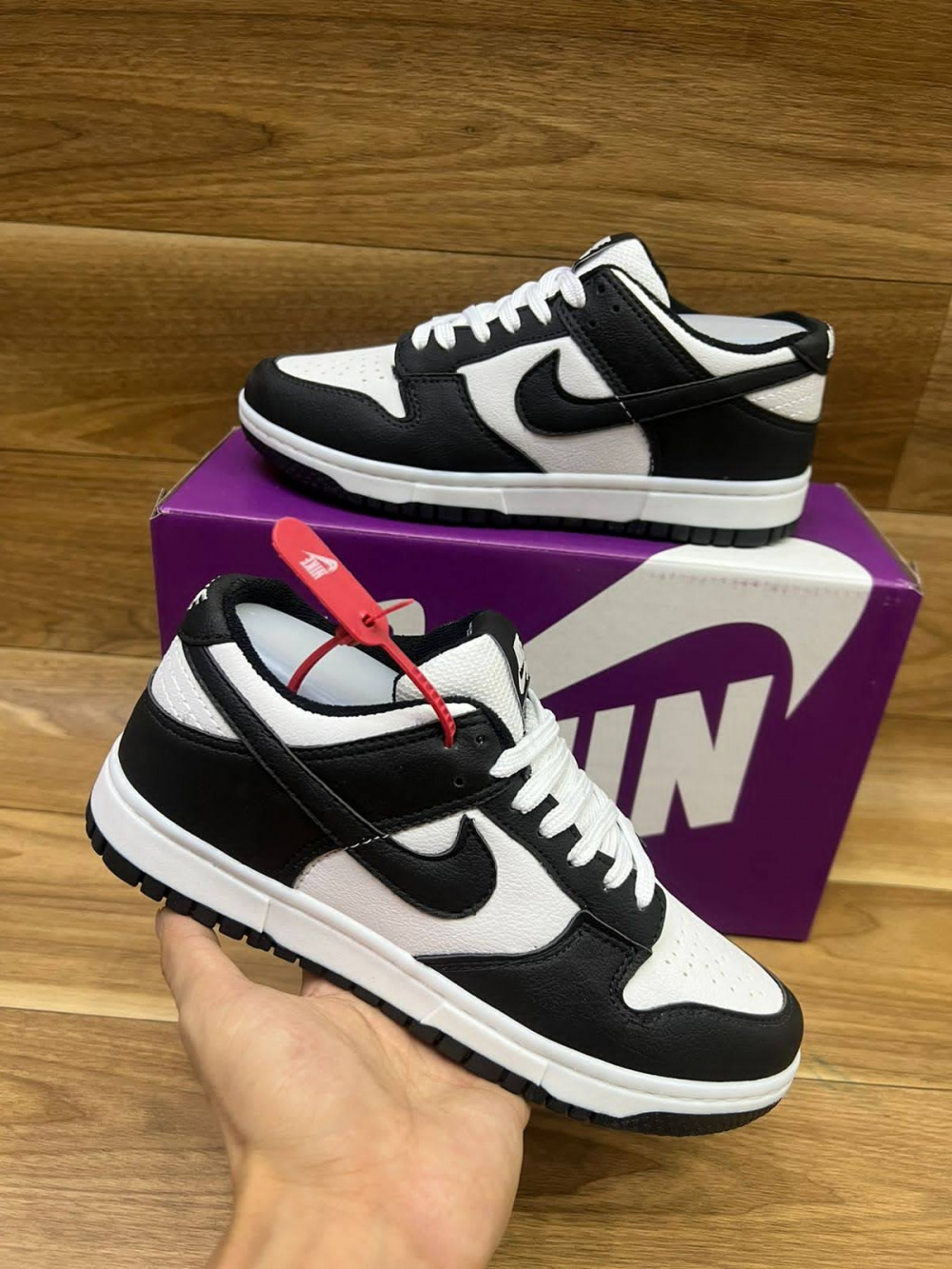 Nike Dunk Low Preto E Branco Vg Store