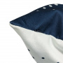 Capa de almofada em Suede - 1 Pç - Celeste - Azul