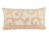 Capa De Almofada Retangular Decorativa Turin 1 Pç Exclusiva (Marfim)
