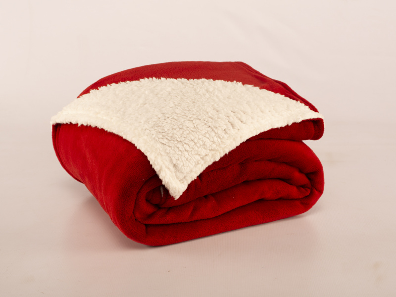 Cobertor Canadá (Solteiro) - Terracota