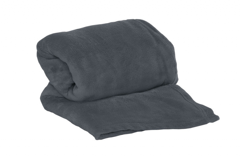 Cobertor Manta Soft Solteiro 1 Pç Confortável 2,20m X 1,40 - CINZA