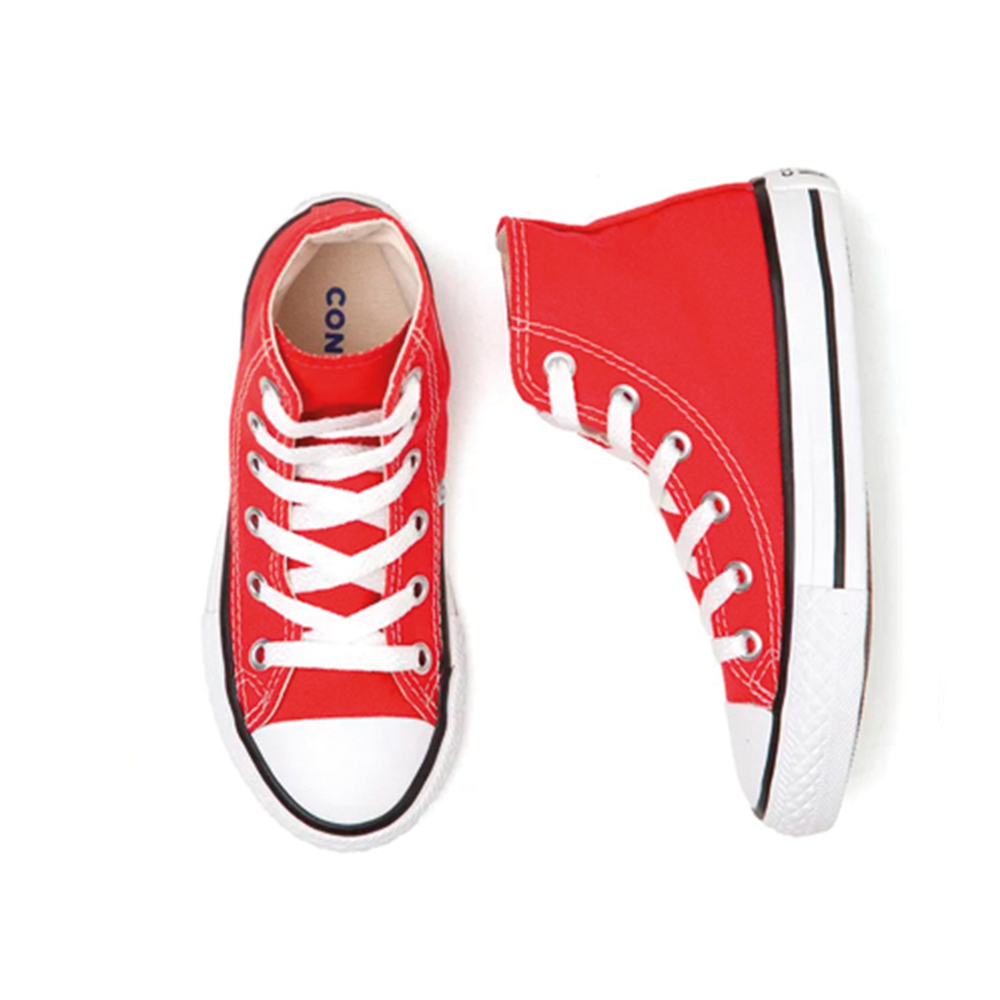 Tenis all star hot sale cano longo vermelho