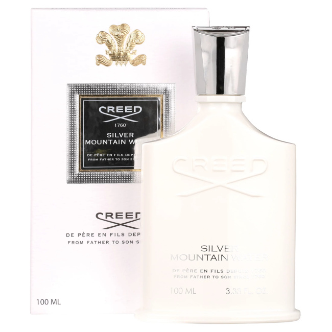 Creed - Silver Mountain Water 100ML — perfume de nicho Cítrico/Aromático original e importado na Elite Perfumes Brasil