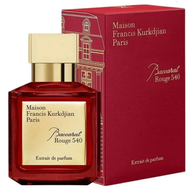 Maison Francis Kurkdjian - Baccarat Rouge 540 Extrait 70ML — perfume de nicho Âmbar/Oriental original e importado na Elite Perfumes Brasil