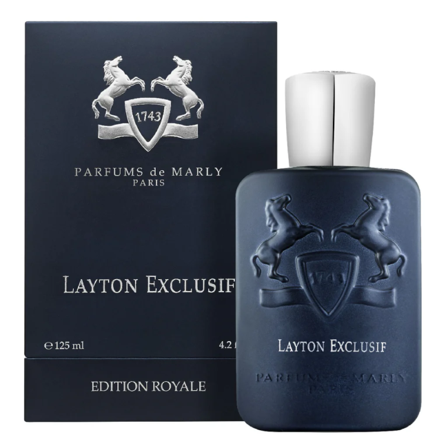 Parfums de Marly - Layton Exclusif 125ML — perfume de nicho Âmbar/Oriental original e importado na Elite Perfumes Brasil