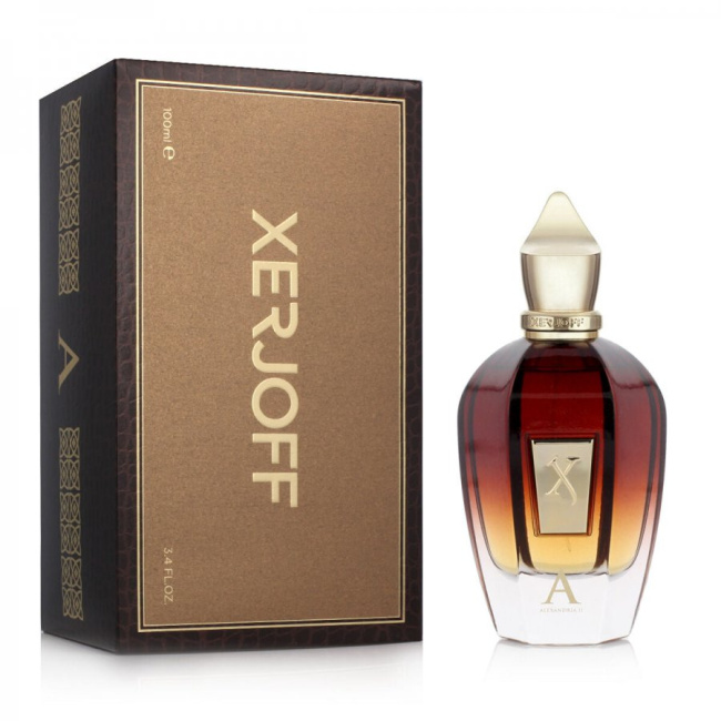 Xerjoff - Alexandria II 100ML — perfume de nicho Âmbar/Oriental original e importado na Elite Perfumes Brasil