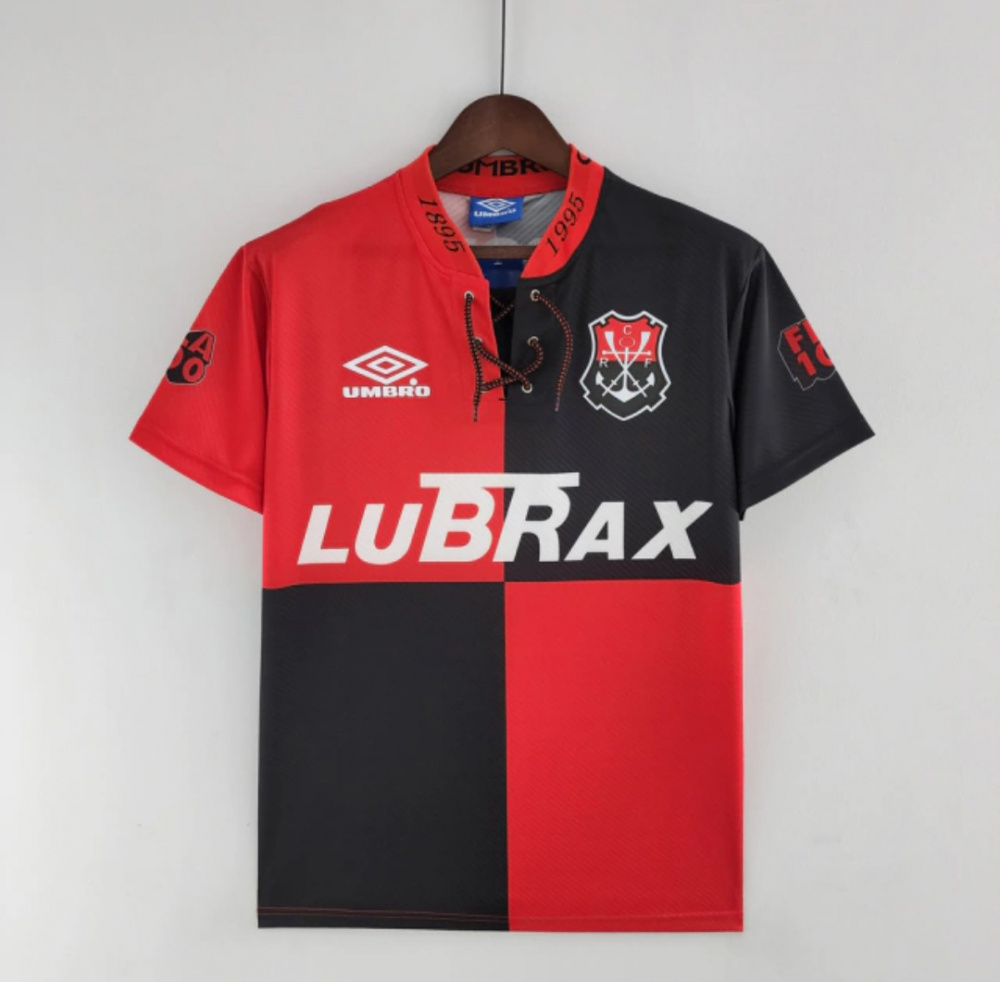 Camisa Flamengo Retrô 1995 Papagaio Vintém Centenário Umbro Vj