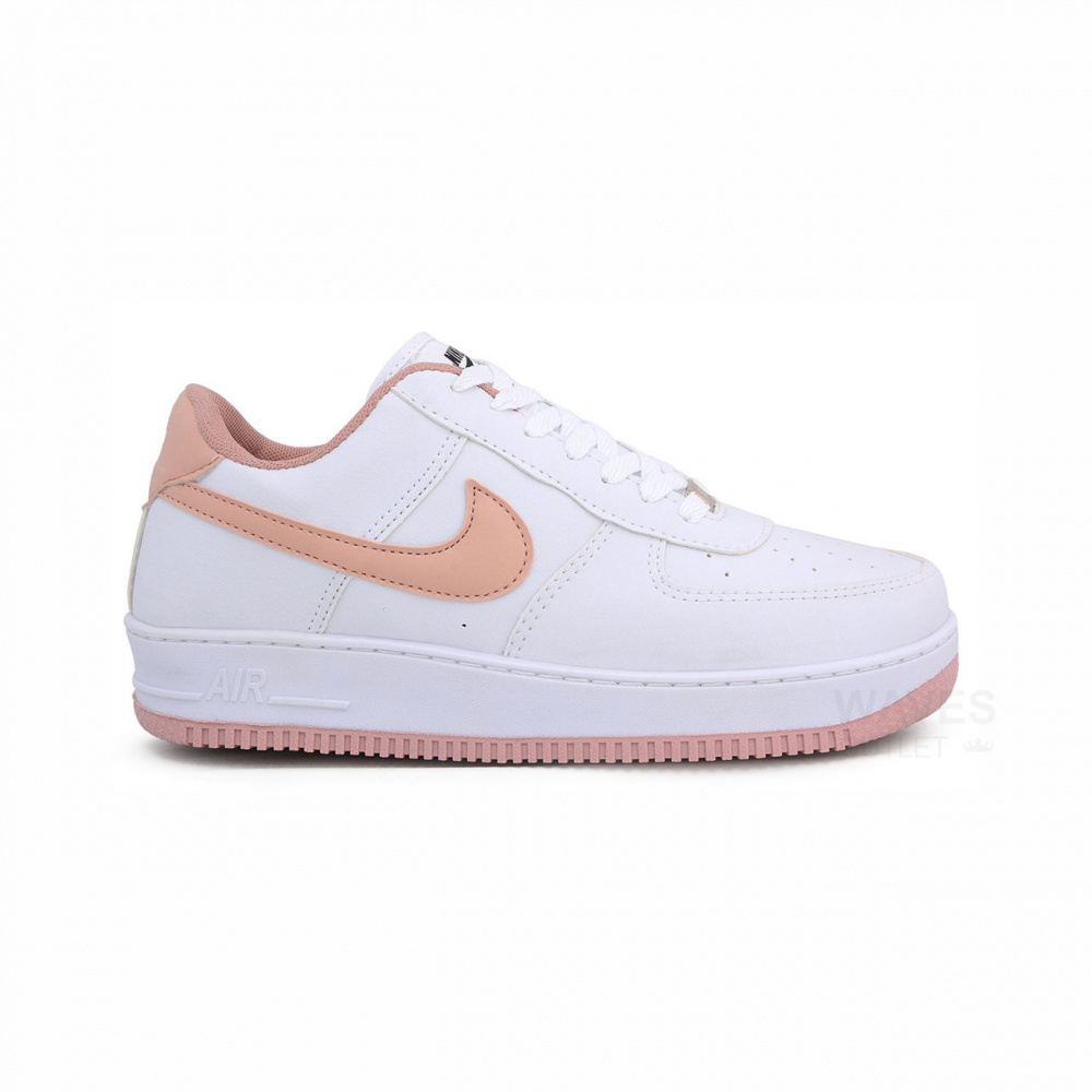 Air Force Af1 Retro Branco Nude Waves Calcados