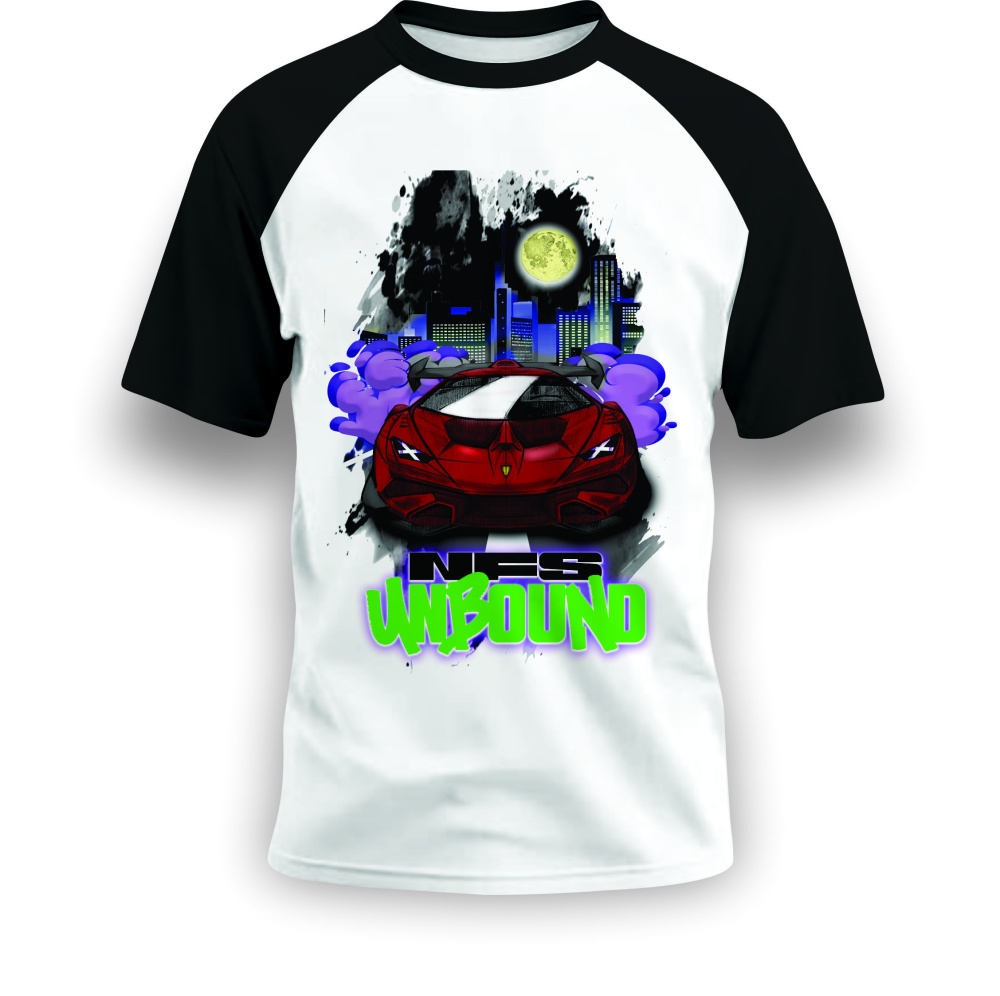 camisa de desenho arte game horizon personalizado -... CAMISA DE DESENHO ARTE GAME NEED FOR SPEED PERSONALIZADO - White Wolf ...