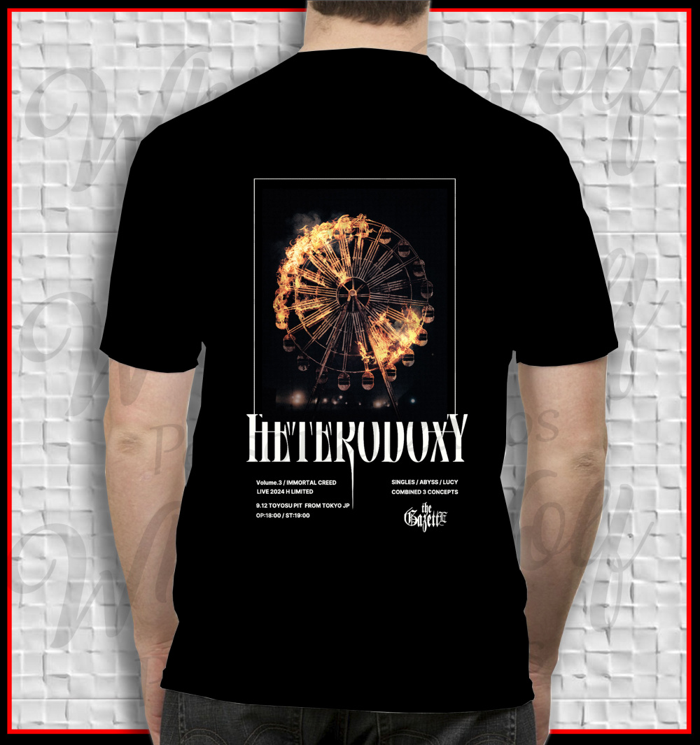 the GazettE(ガゼット)】IMMORTAL CREED TEE 花 【公式通販】