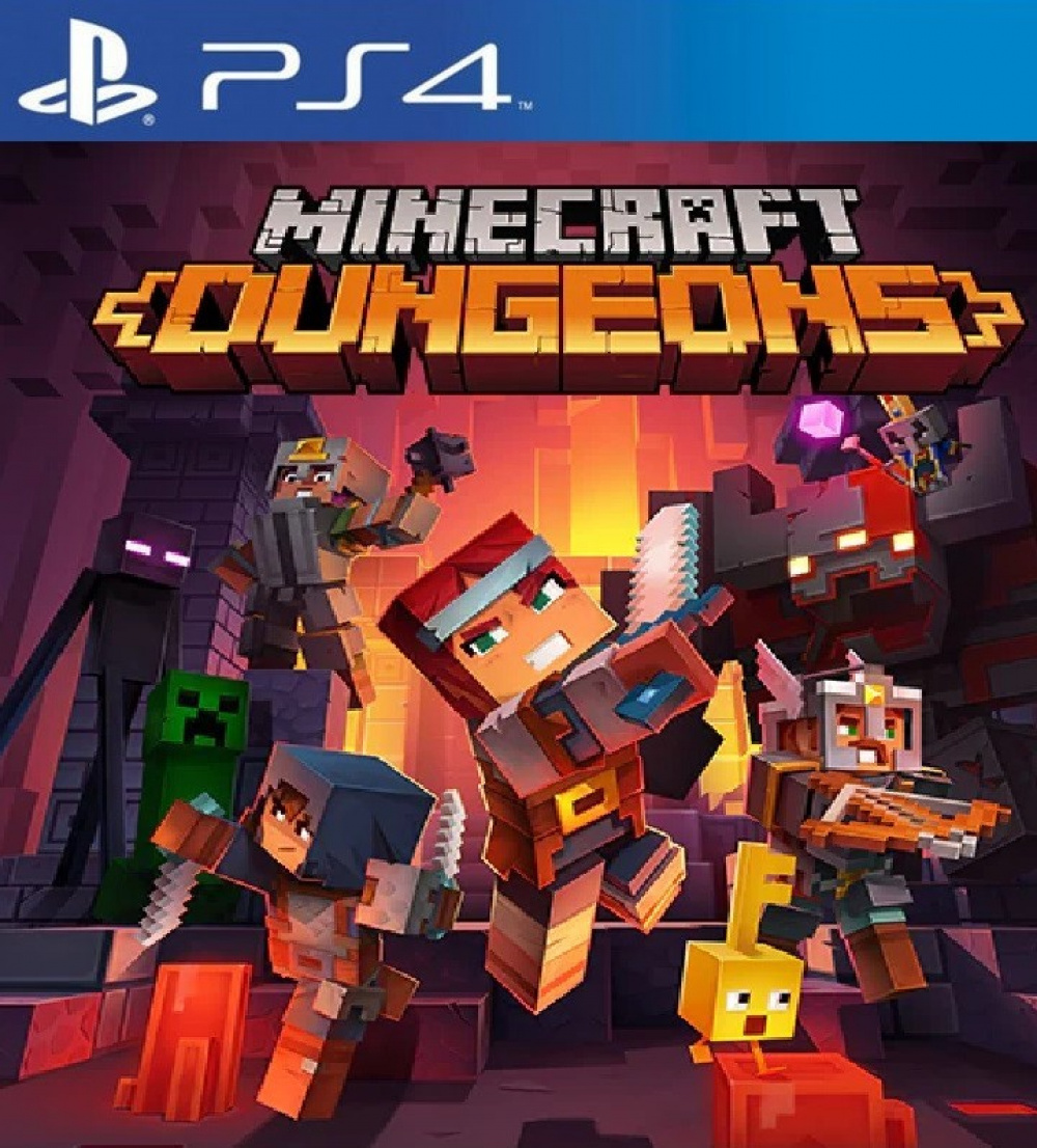 Minecraft Dungeons PS4 World Games