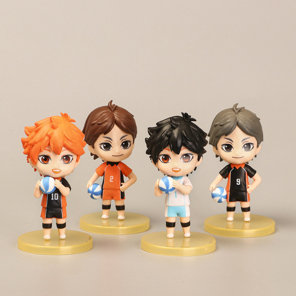 Miniaturas Dos Personagens De Haikyuu