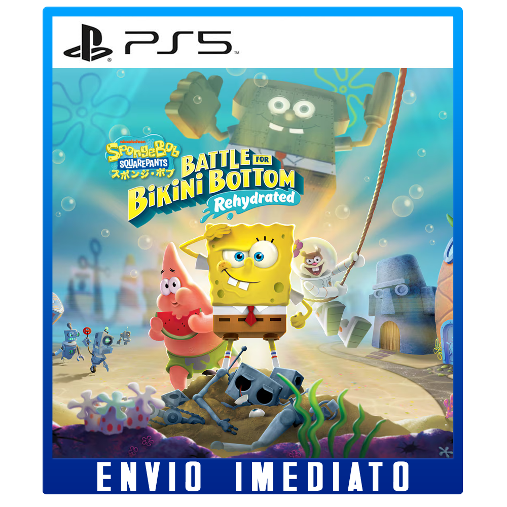 Bob Esponja Calça Quadrada | PLAYSTATION 5 - Zion Games